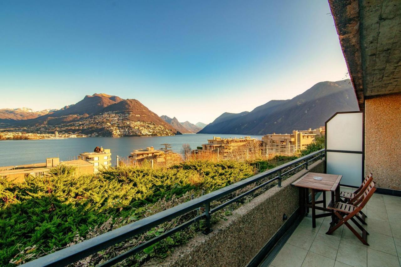 Apartment Paradise By Quokka 360 - With A 180 View Of The Gulf Of Lugano Paradiso
